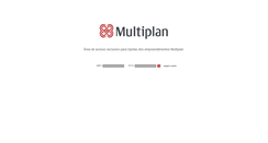 Desktop Screenshot of portal.multiplan.com.br